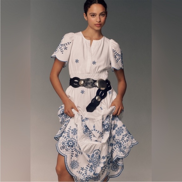 Anthropologie The Somerset Maxi Dress: Eyelet Edition - Picture 4 of 5